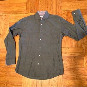 ISAAC MIZRAHI - Slim Fit Button Down